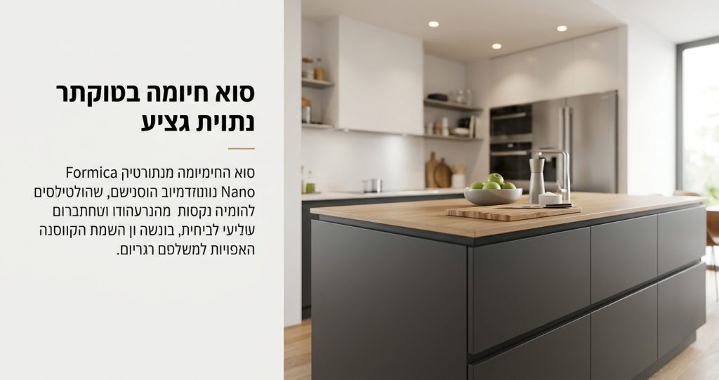 כל מה שצריך לדעת על משטחי נאנו למטבח המודרני